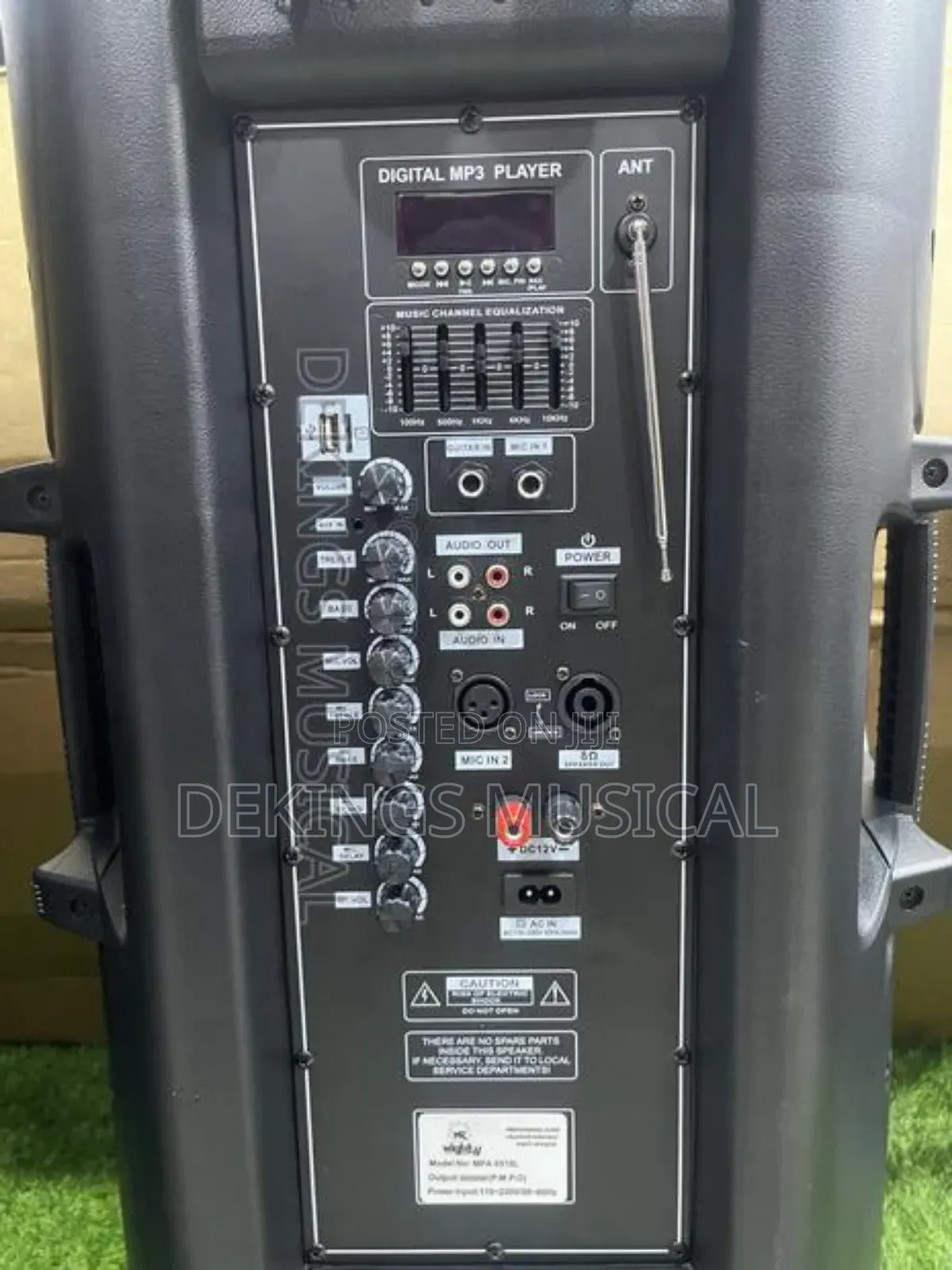 Mighty Pro Double 15 Inches Rechargeable Pa System