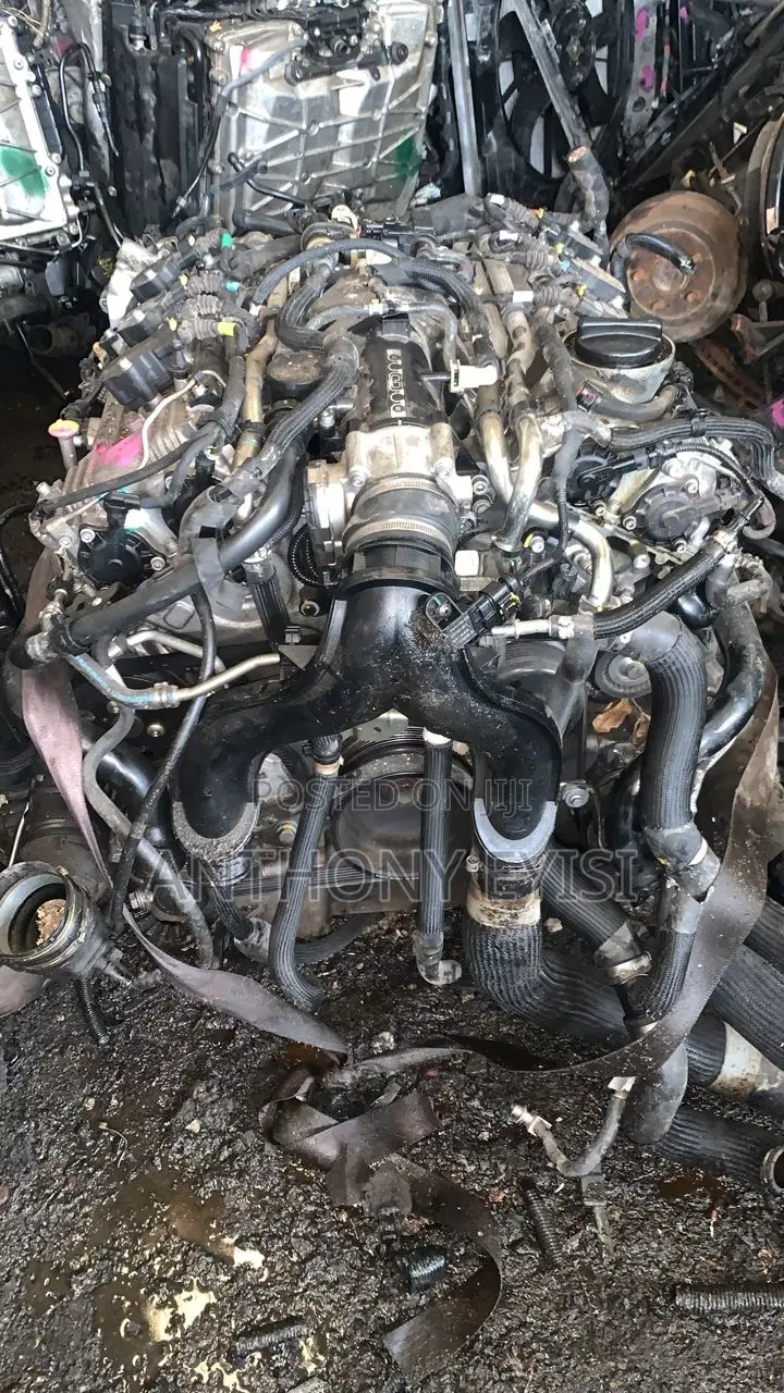 Engine Maserati 3.0l V6 With Turbo Charger