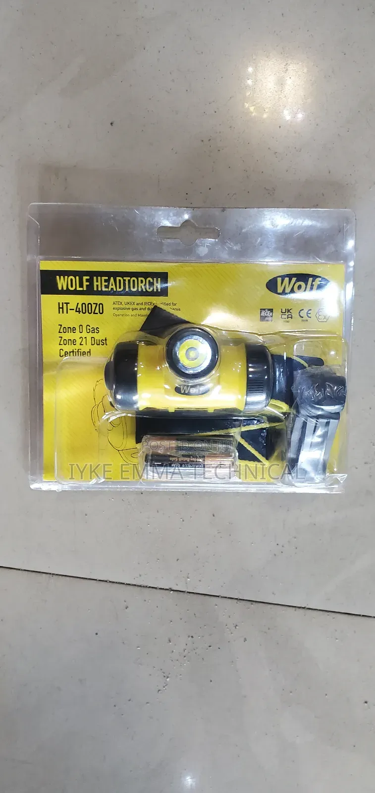 Wolf Headtorch HT400Z0