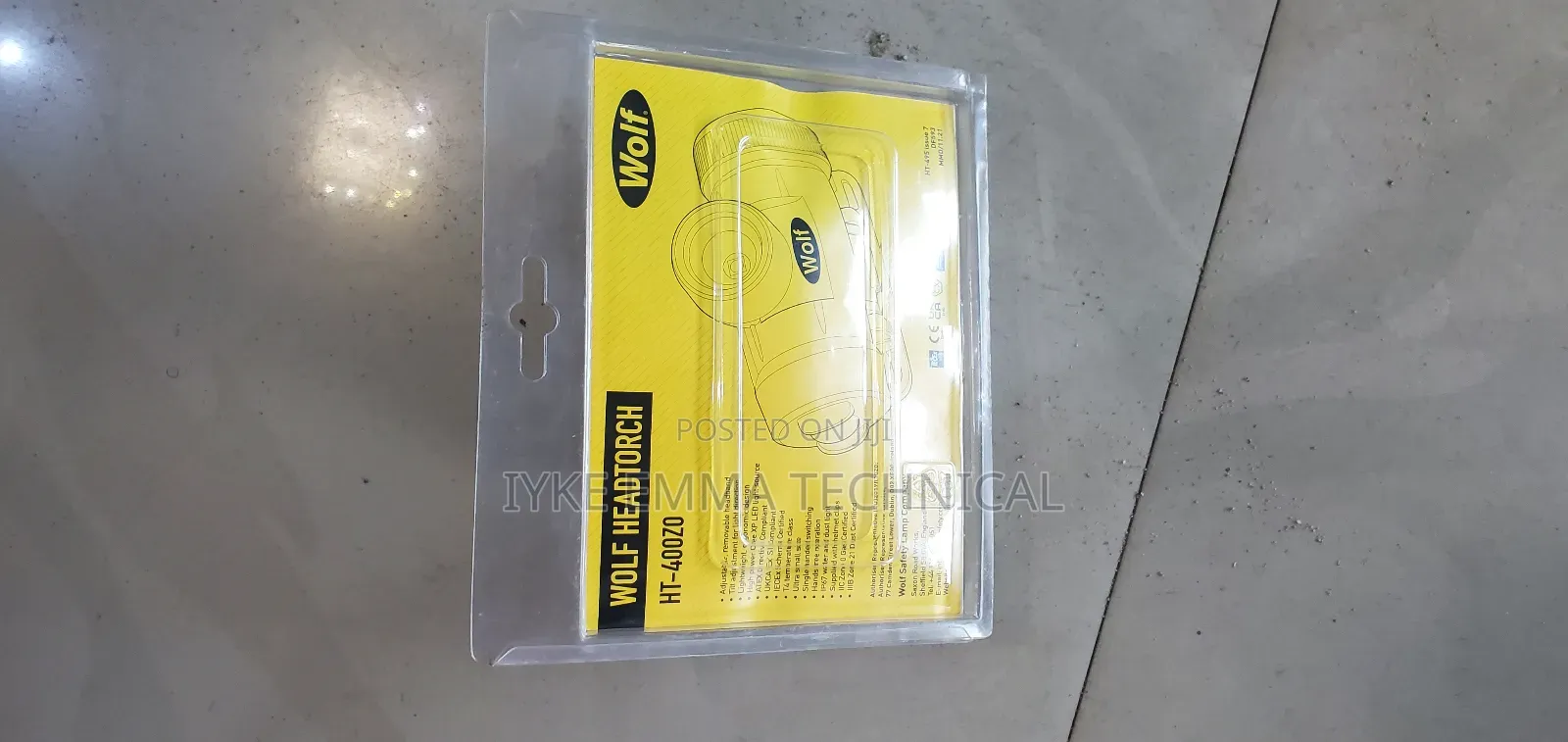 Wolf Headtorch HT400Z0