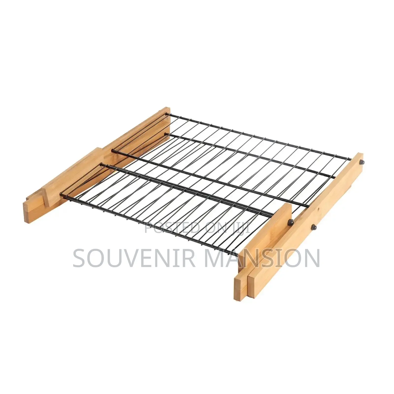 X Shape Bamboo Dish Rack