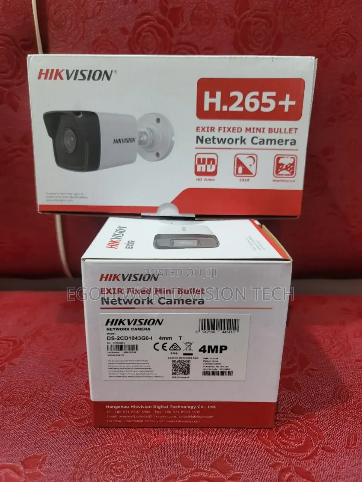 Hikvison Bullet 4mp Network CCTV Camera