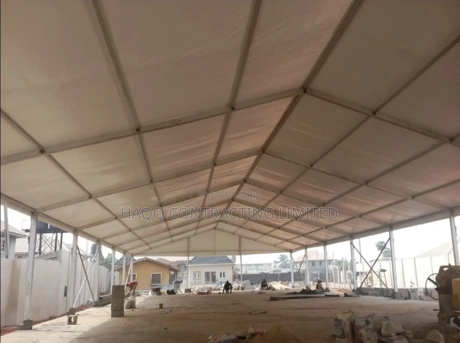 400 People Capacity Top Quality Marquee Tent Construction