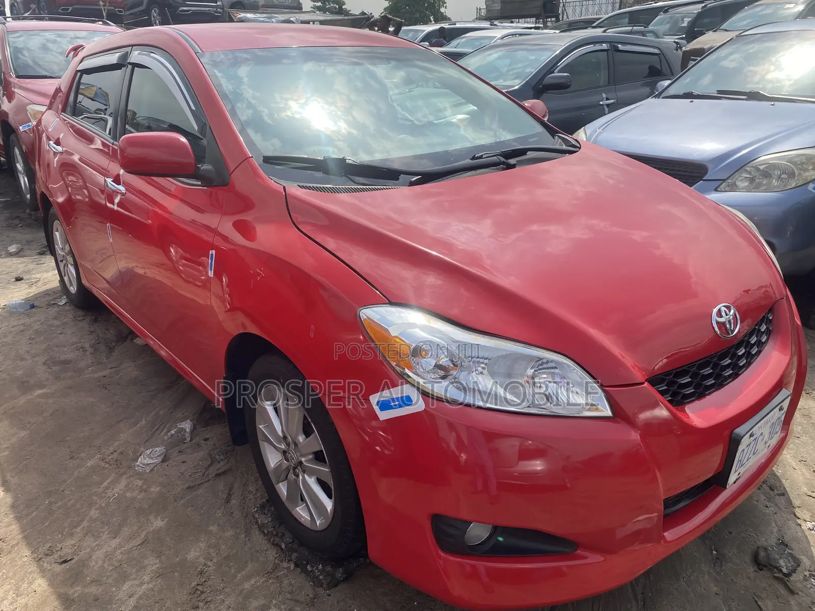 Toyota Matrix 2012 Red