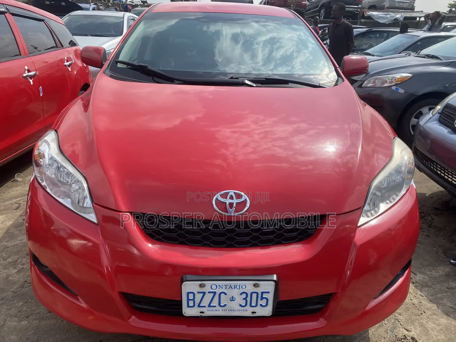 Toyota Matrix 2012 Red