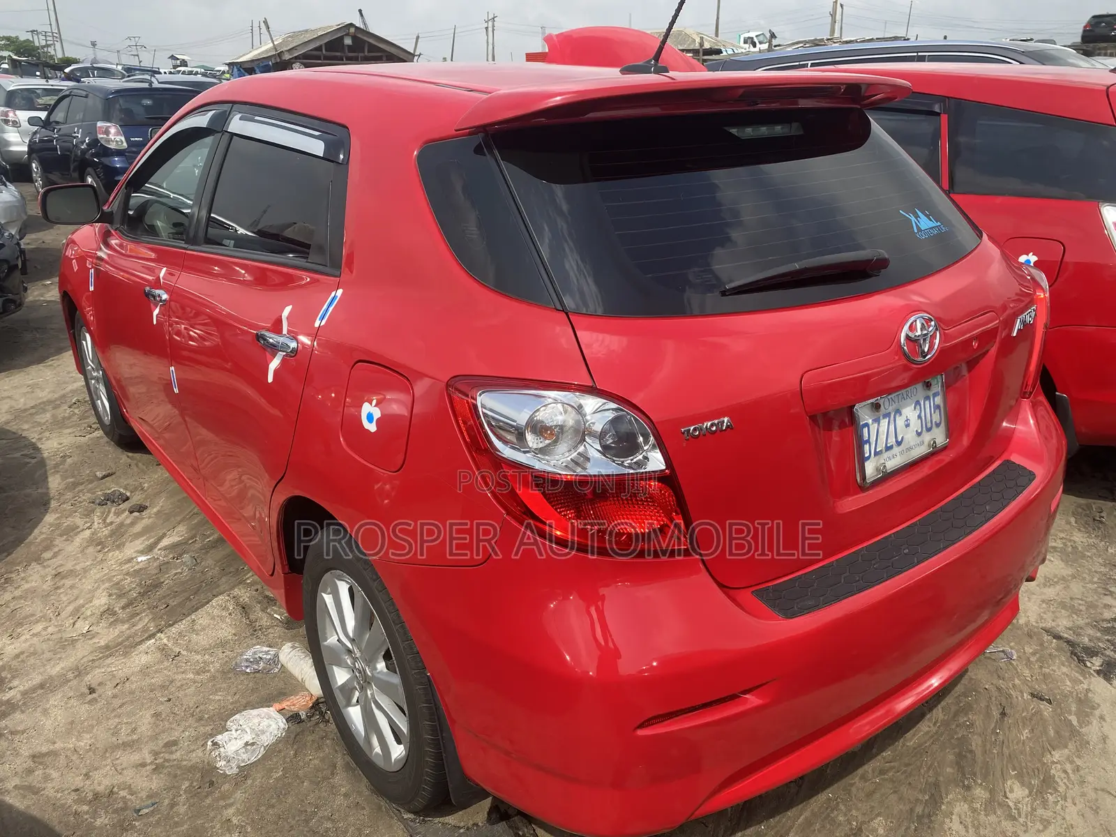Toyota Matrix 2012 Red