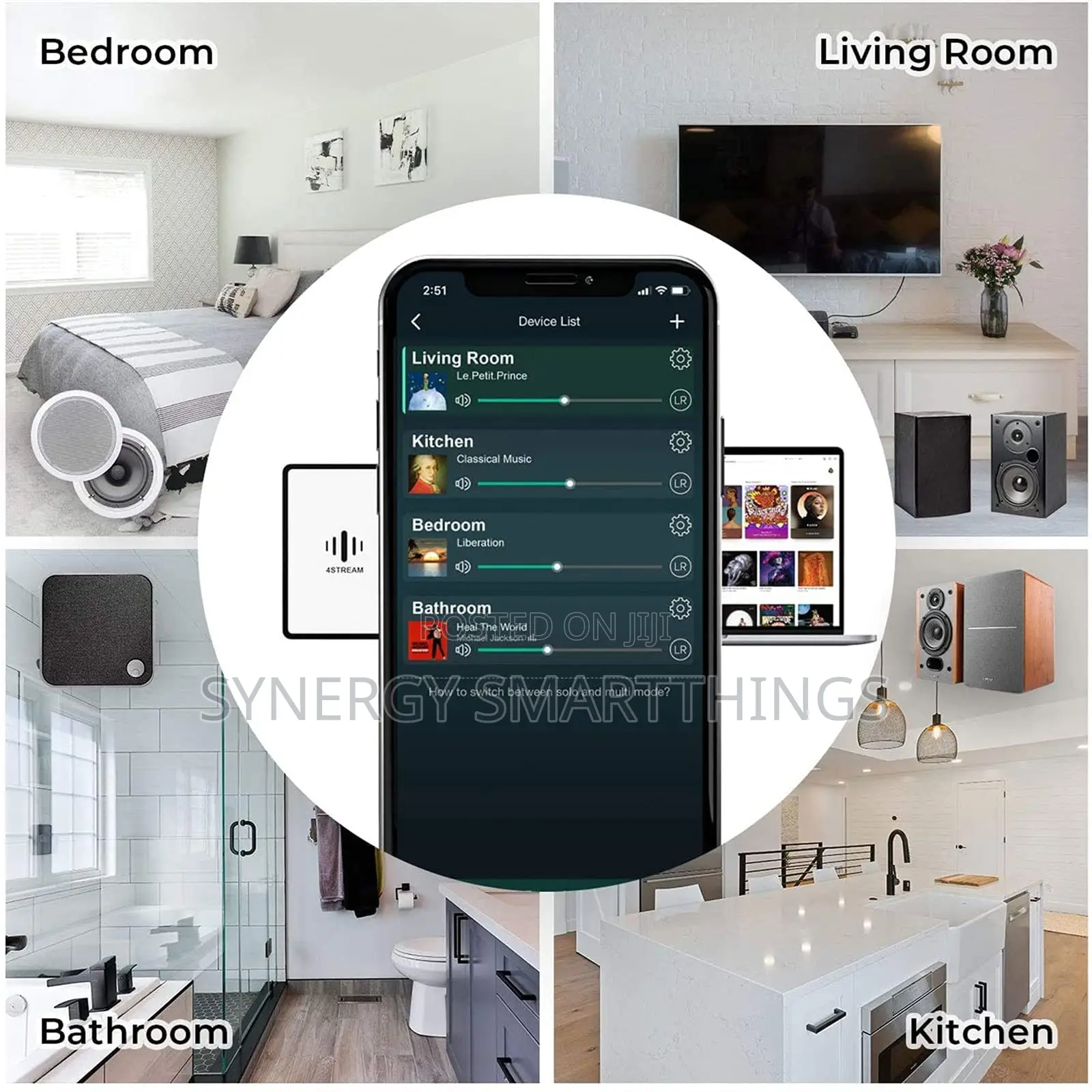 Arylic Multi-Room A30+ Amplifier 30wx2 Wifi Bluetooth
