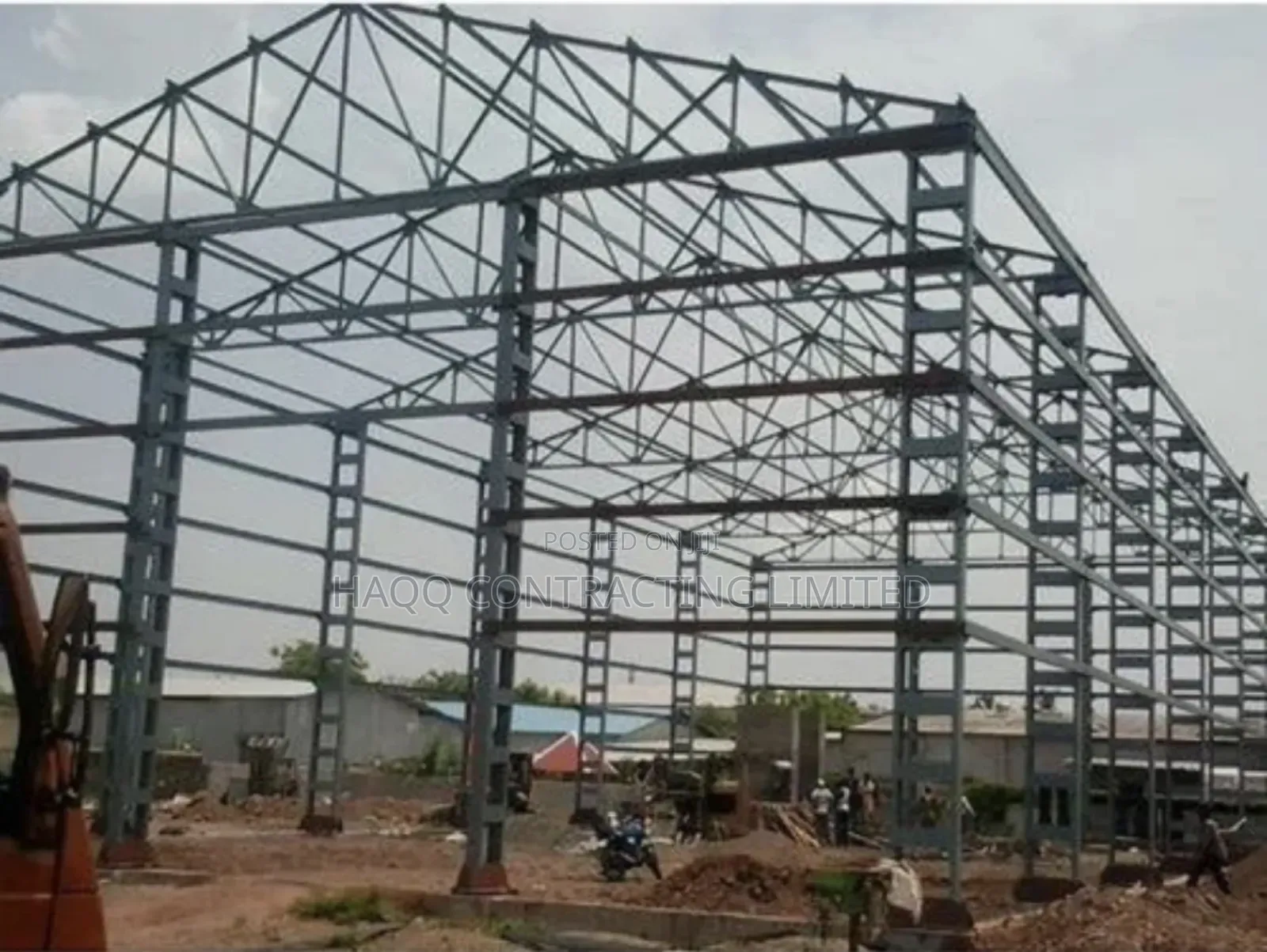 Steel Trusses, Warehouse, Canopy Fabrication Expert