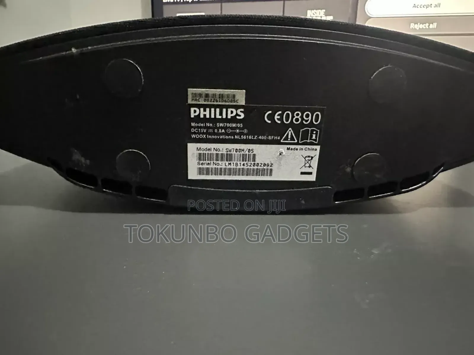 Philips SW700M/05 Spotify Wireless Multiroom Speaker