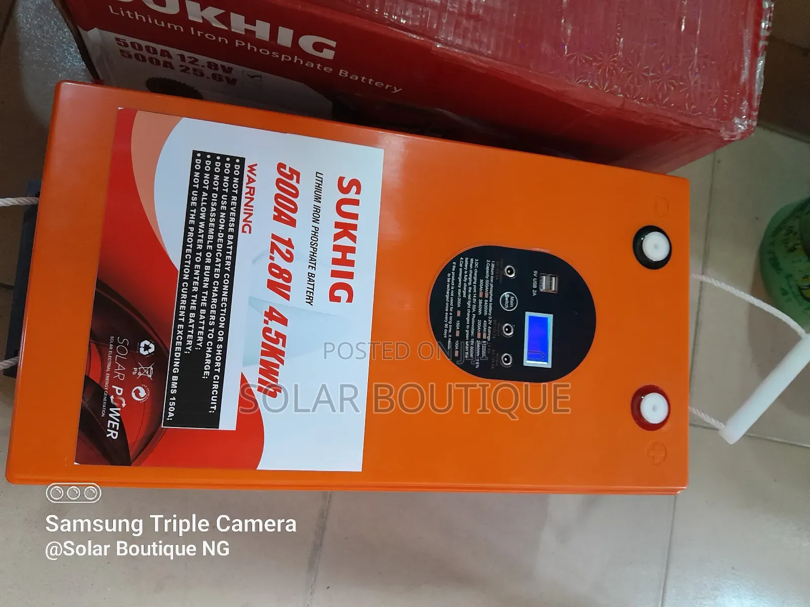 500ah 12v Lithium Ion Battery