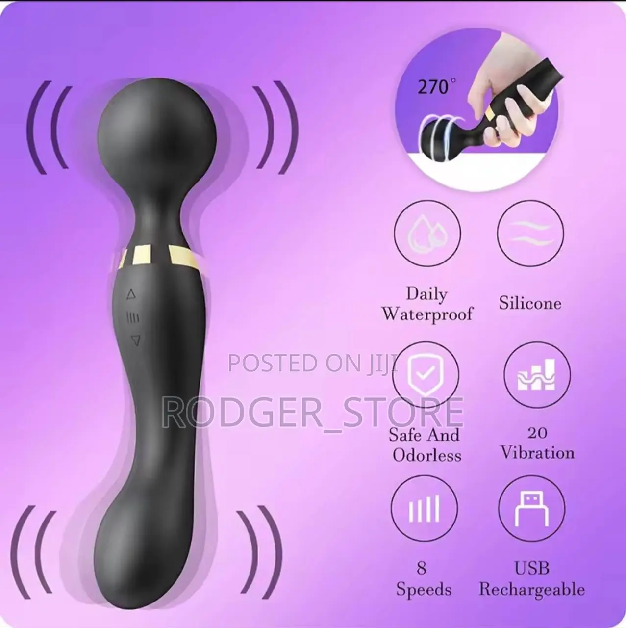 Powerful Wand Vibrators for Women Dildos AV Vibrator Magic