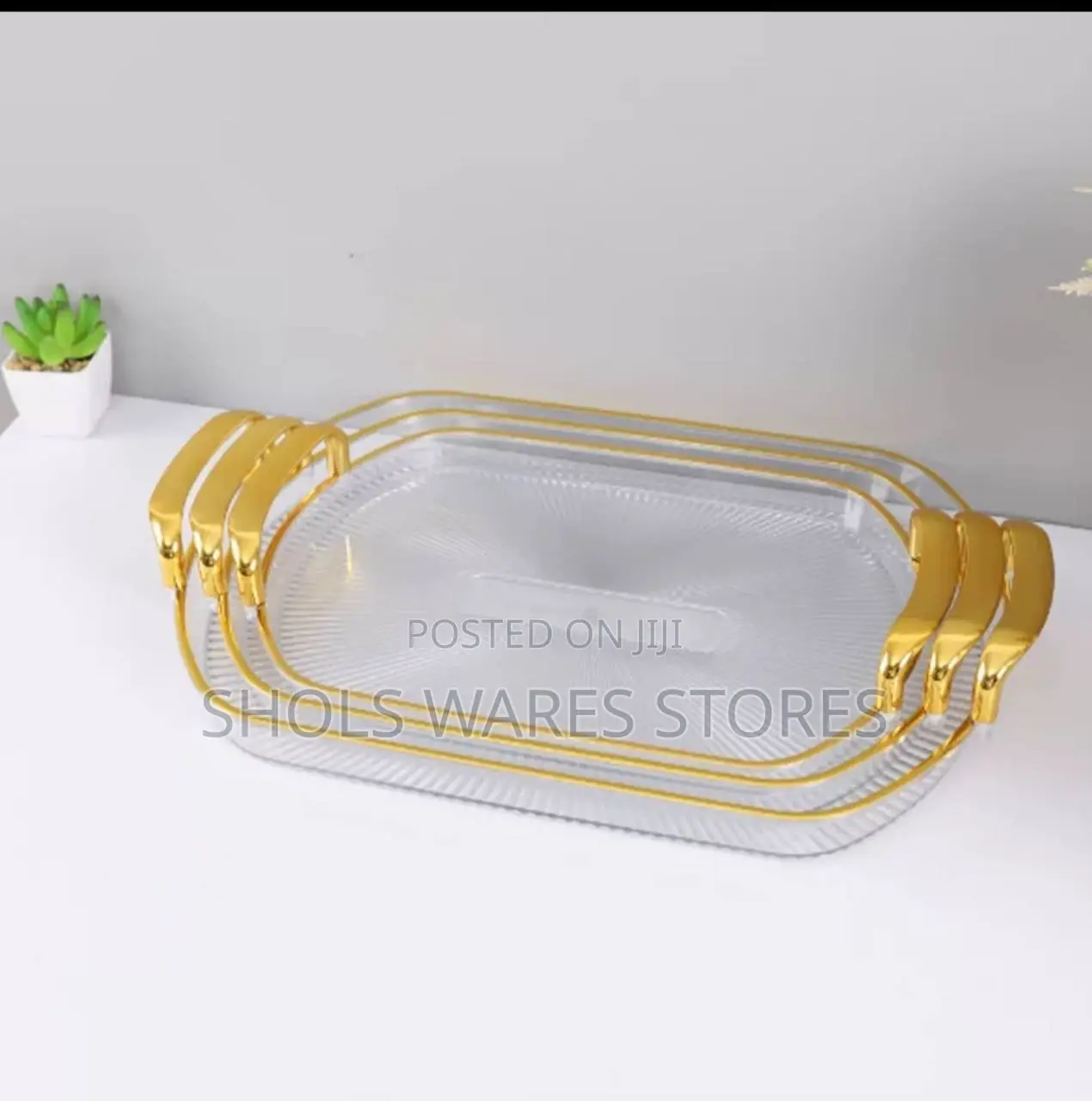 Stylish 3 Set Trays