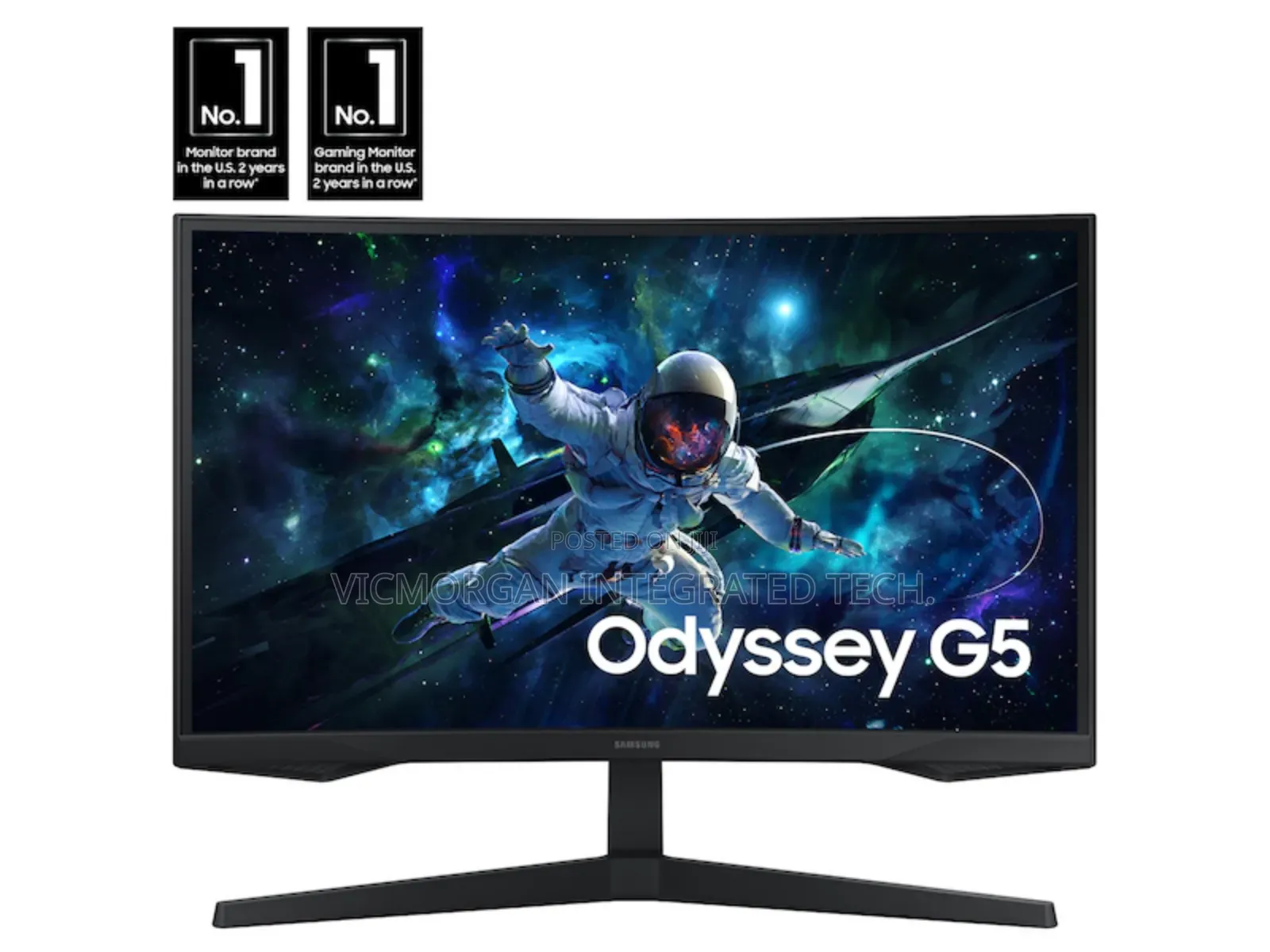 Samsung Ls27cg554enxza 27-Inch Odyssey G55c QHD