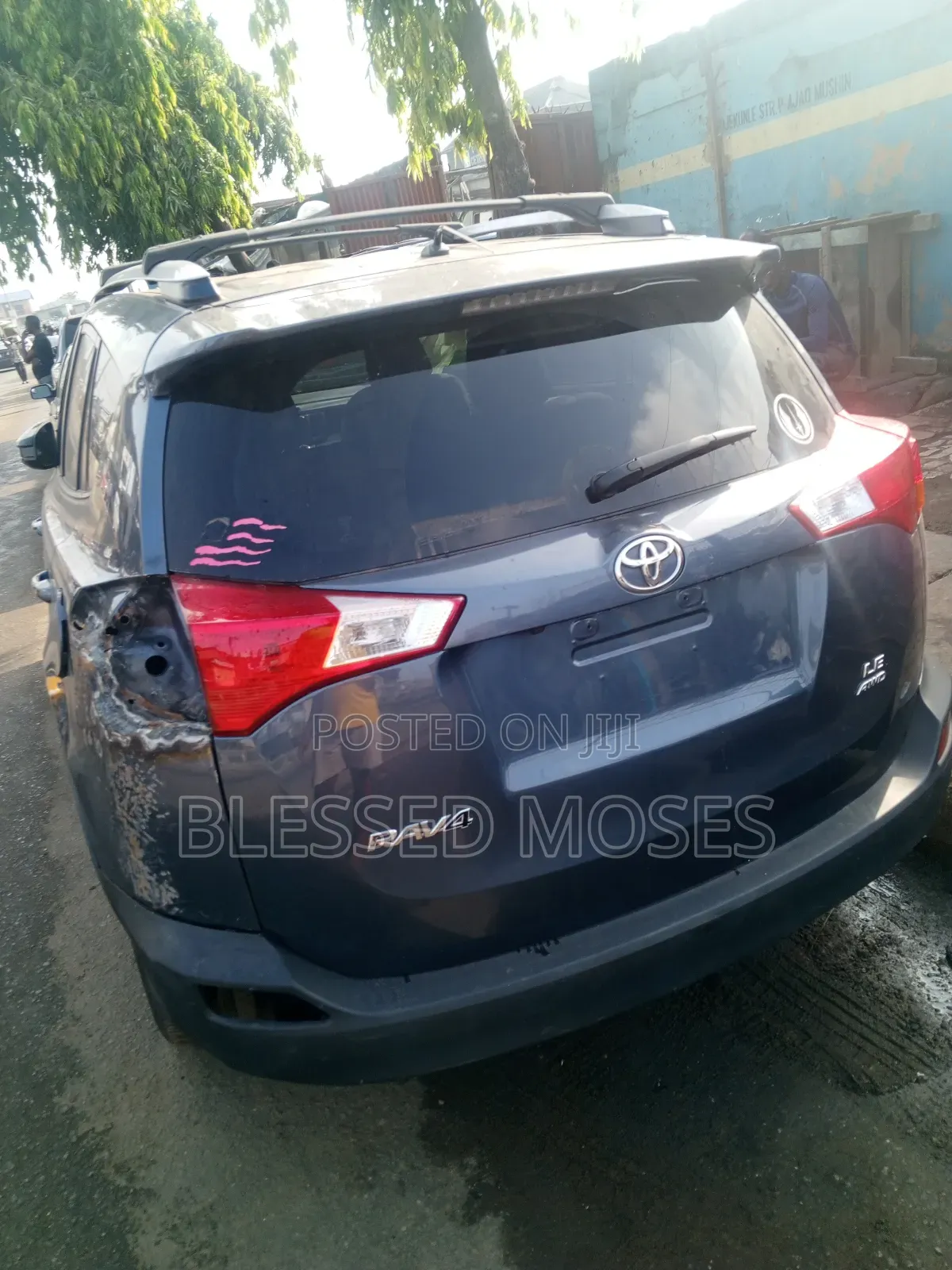 Toyota Rav4 2016 Back Glass Tinted