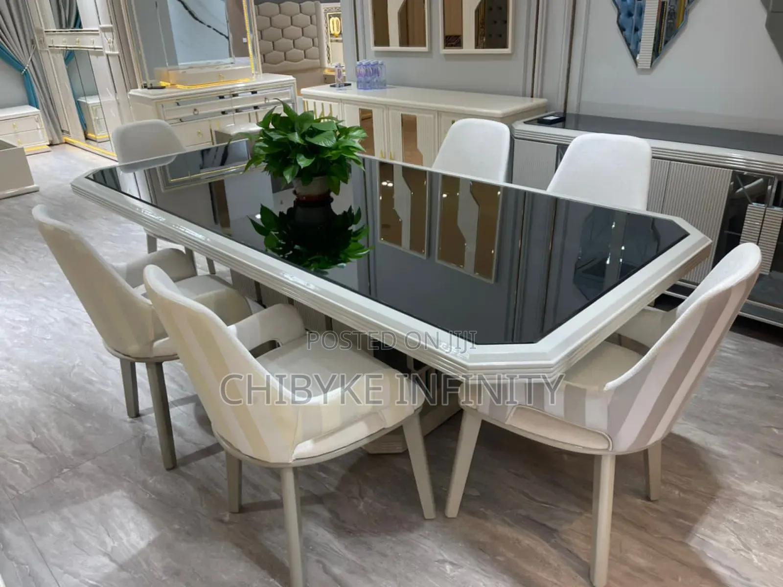 Brand New and Important High Quality Dining Table by 6seater