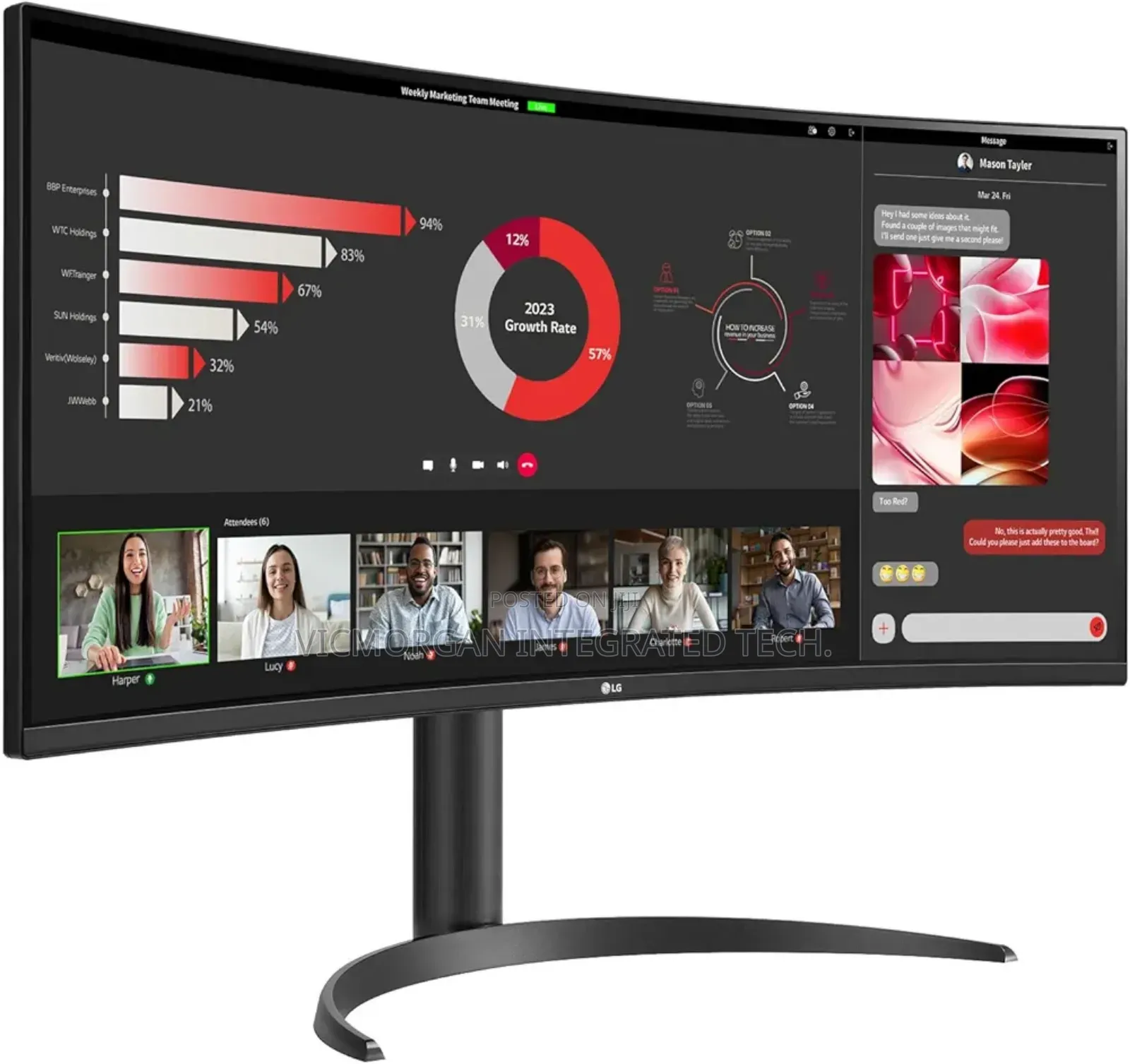 LG 34wr50qc-B 34-Inch Curved Ultrawidetm WQHD (3440 X 1440