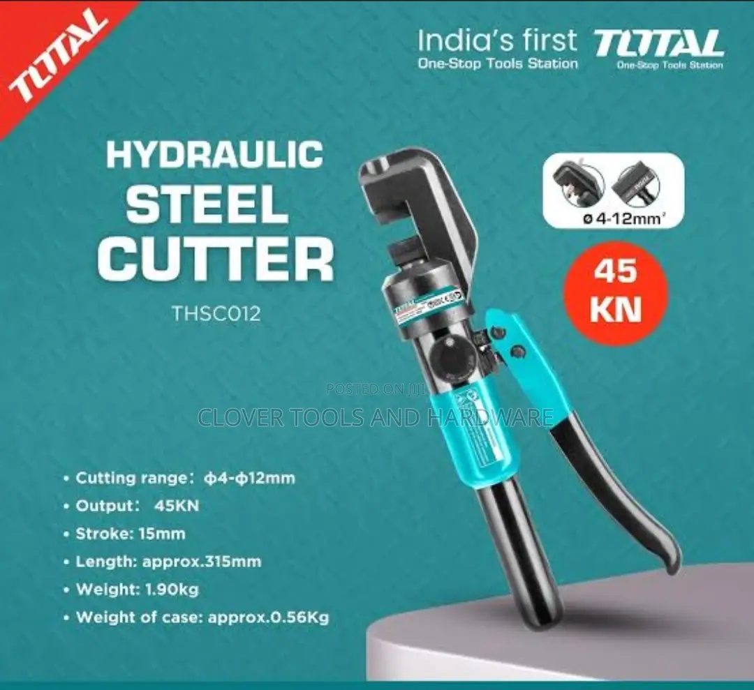 Total Hydraulic Steel Cutter- THSC012