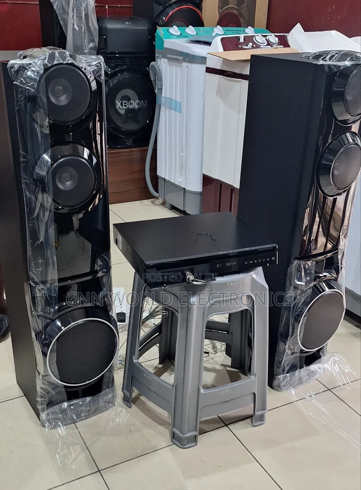 2024made Lg 1250w Dvd Home Theater Bluetooth Usb Sound Bass