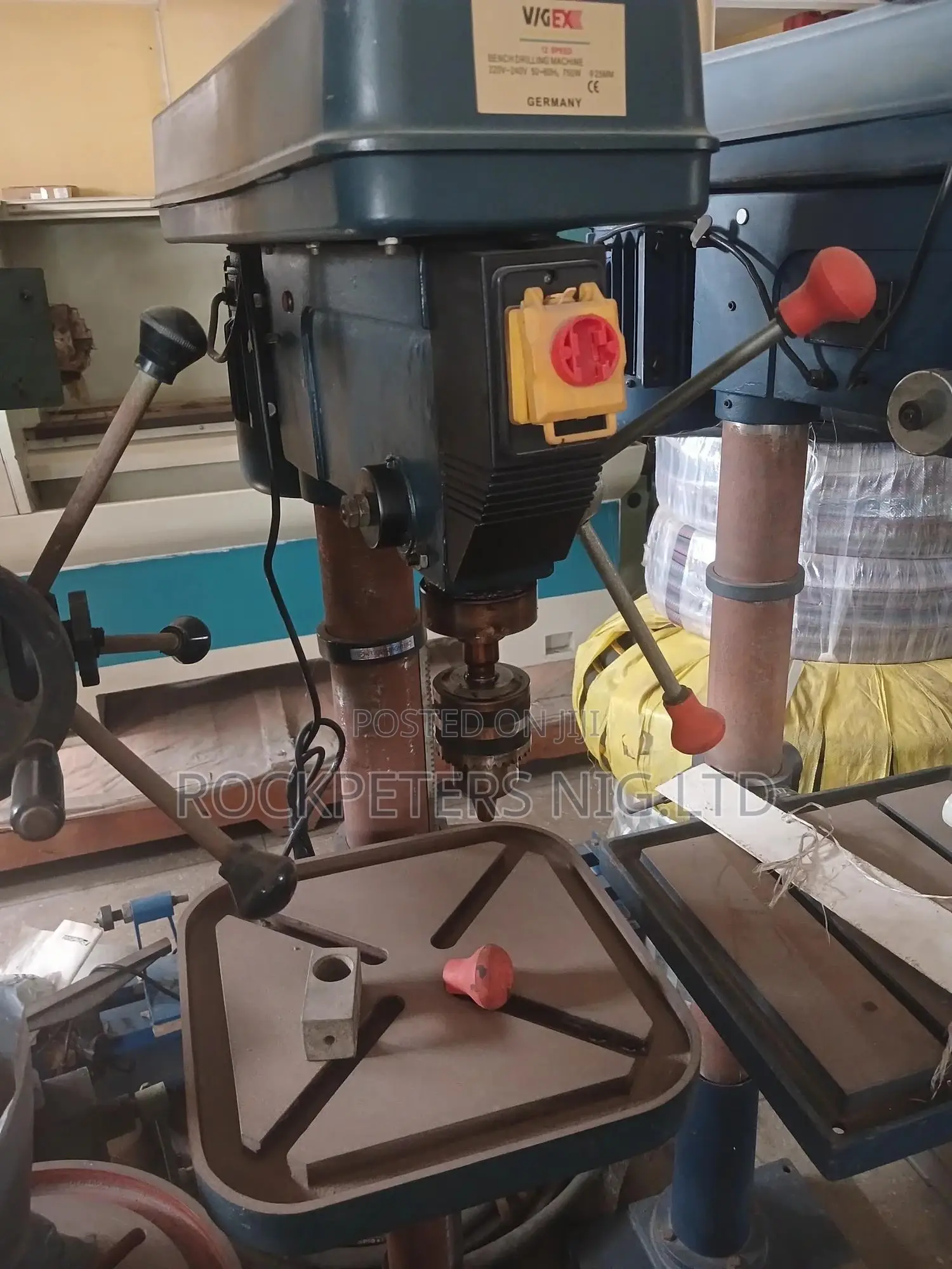 Vigex 25mm Bench Pillar Drill