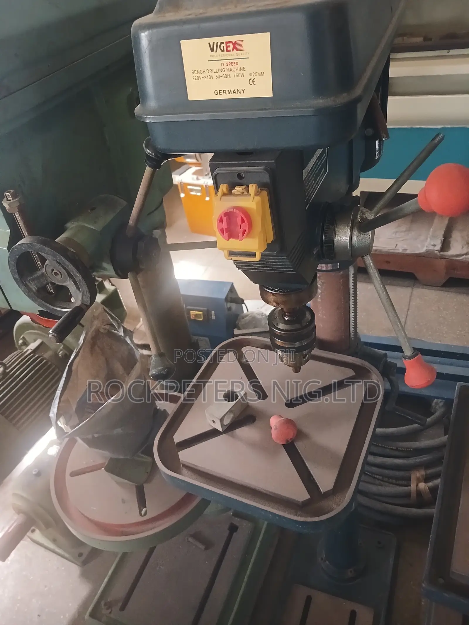 Vigex 25mm Bench Pillar Drill