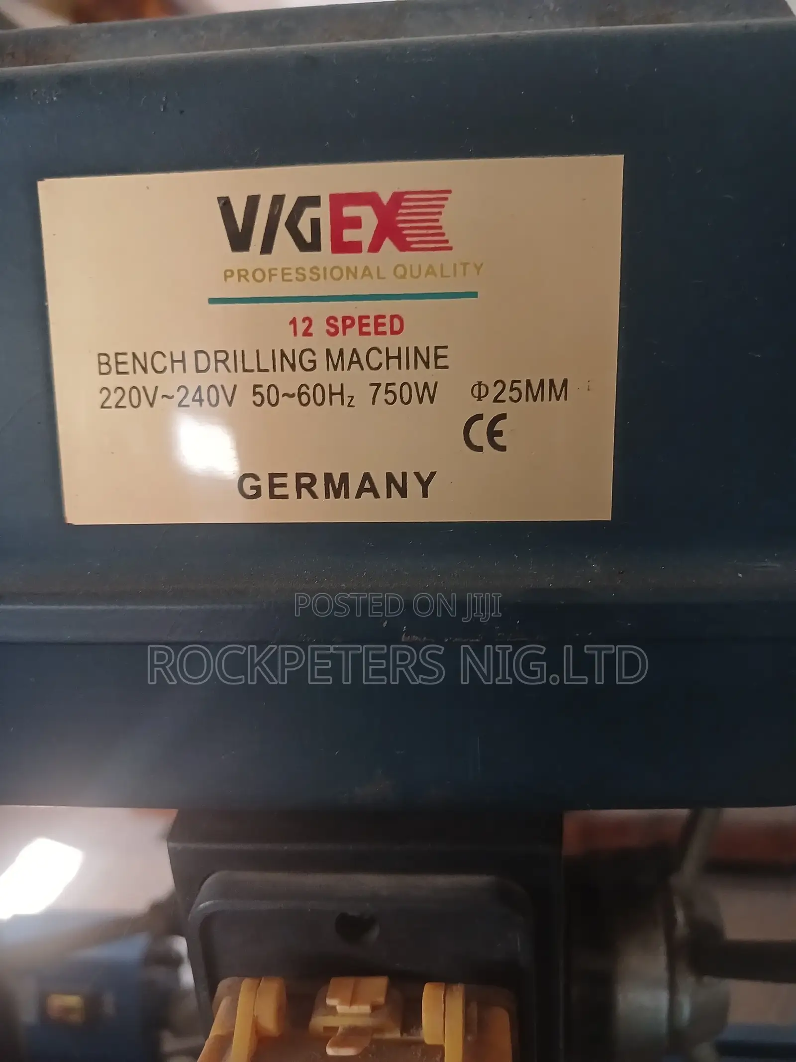 Vigex 25mm Bench Pillar Drill