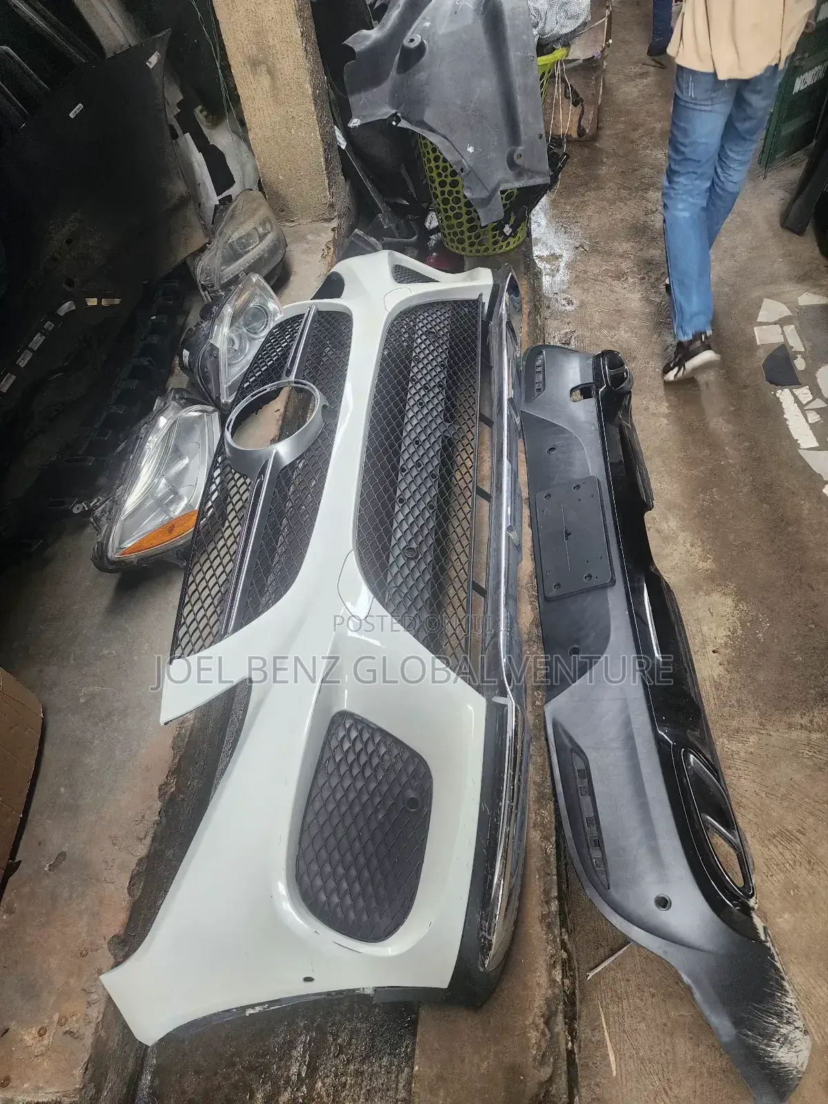 GLE350 2018 Coupe Complete Front Bumper
