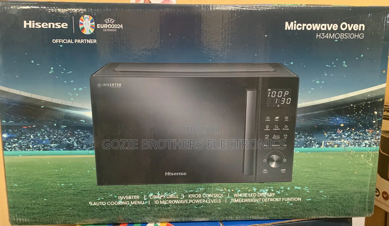Hisense Microwave Oven With Digital Display (34 Liters)