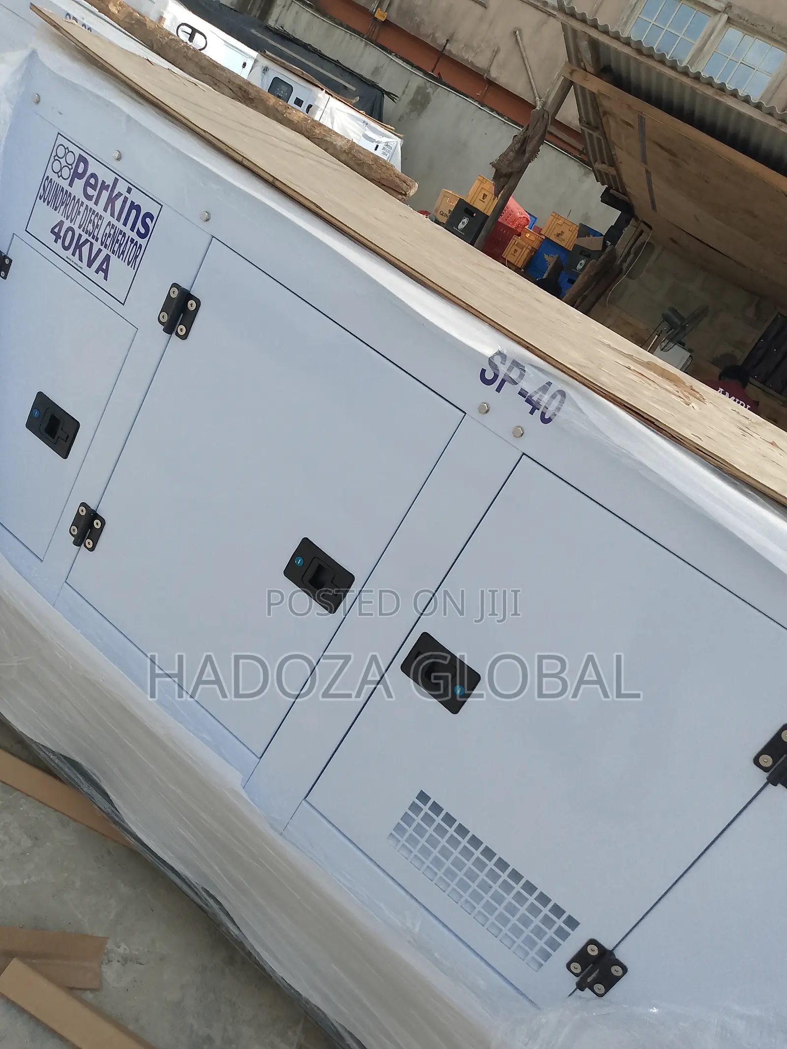 The Perkins 40kva Generator- Quiet Generator