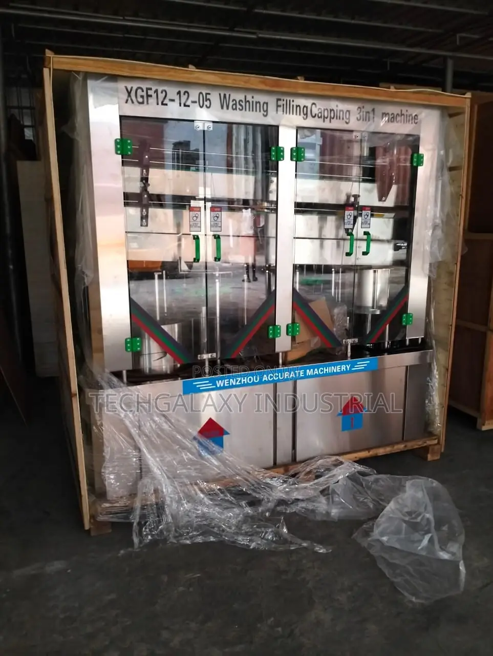 Monoblock 3 in 1 Bottle Water Production Machine 12-12-5