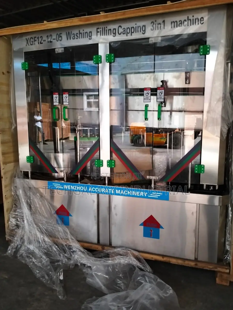 Monoblock 3 in 1 Bottle Water Production Machine 12-12-5