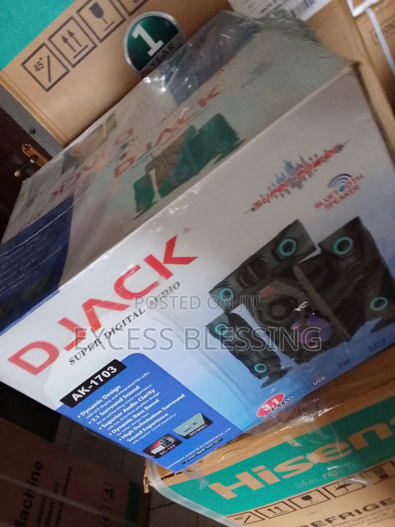 Brand New Surround Sound Djack Digital Audio