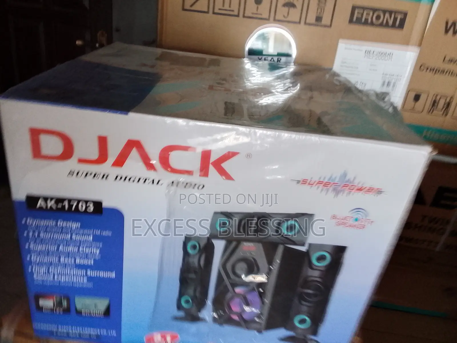 Dynamic Bass Boost Ak-1703 Brand New Djack Digital Audio