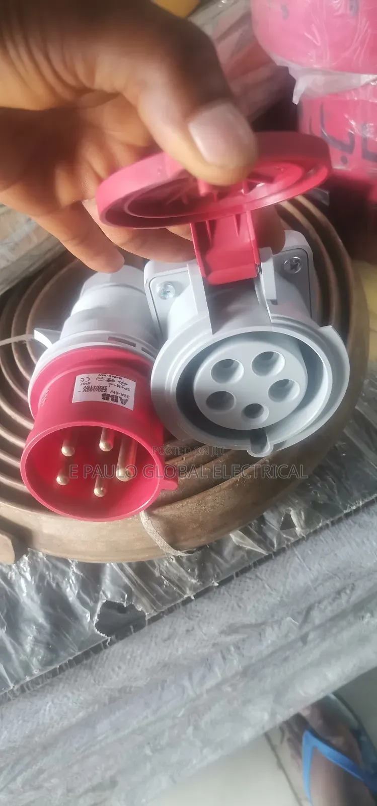 Original 32amps 5pin Industrial Plug Male and Female Socket