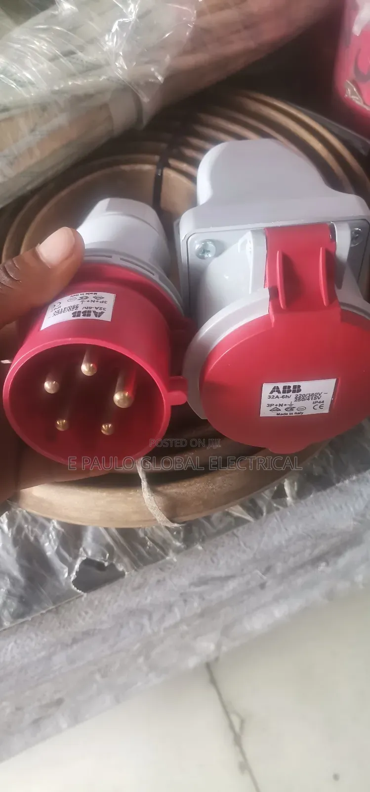 Original 32amps 5pin Industrial Plug Male and Female Socket