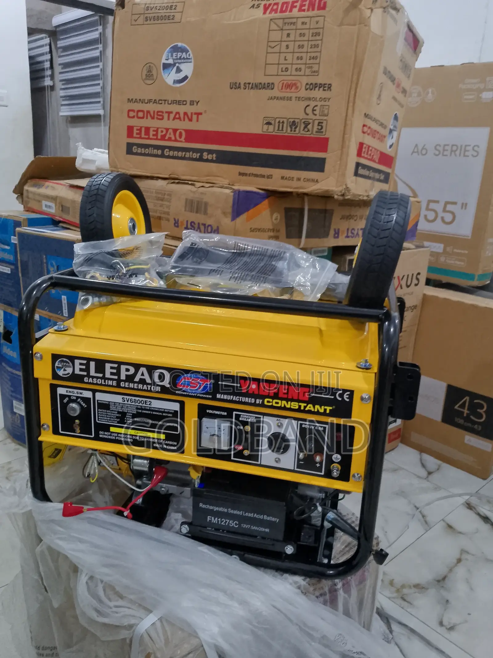 Elepaq Constant Electrical Ease House Generator (Sv6800)