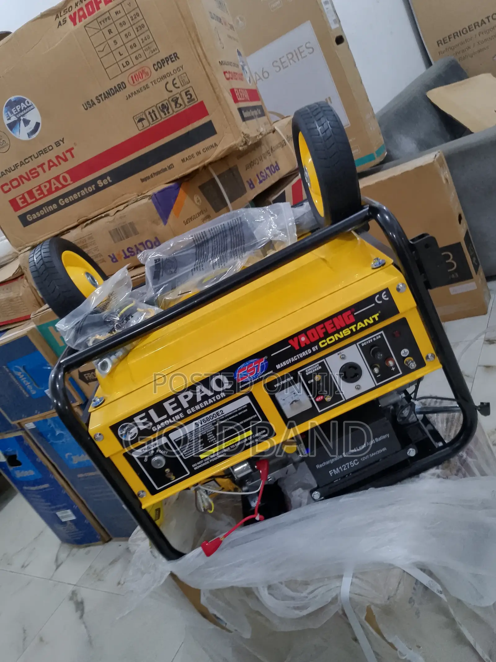 Elepaq Constant Standard Gasoline Generator (Sv6800)