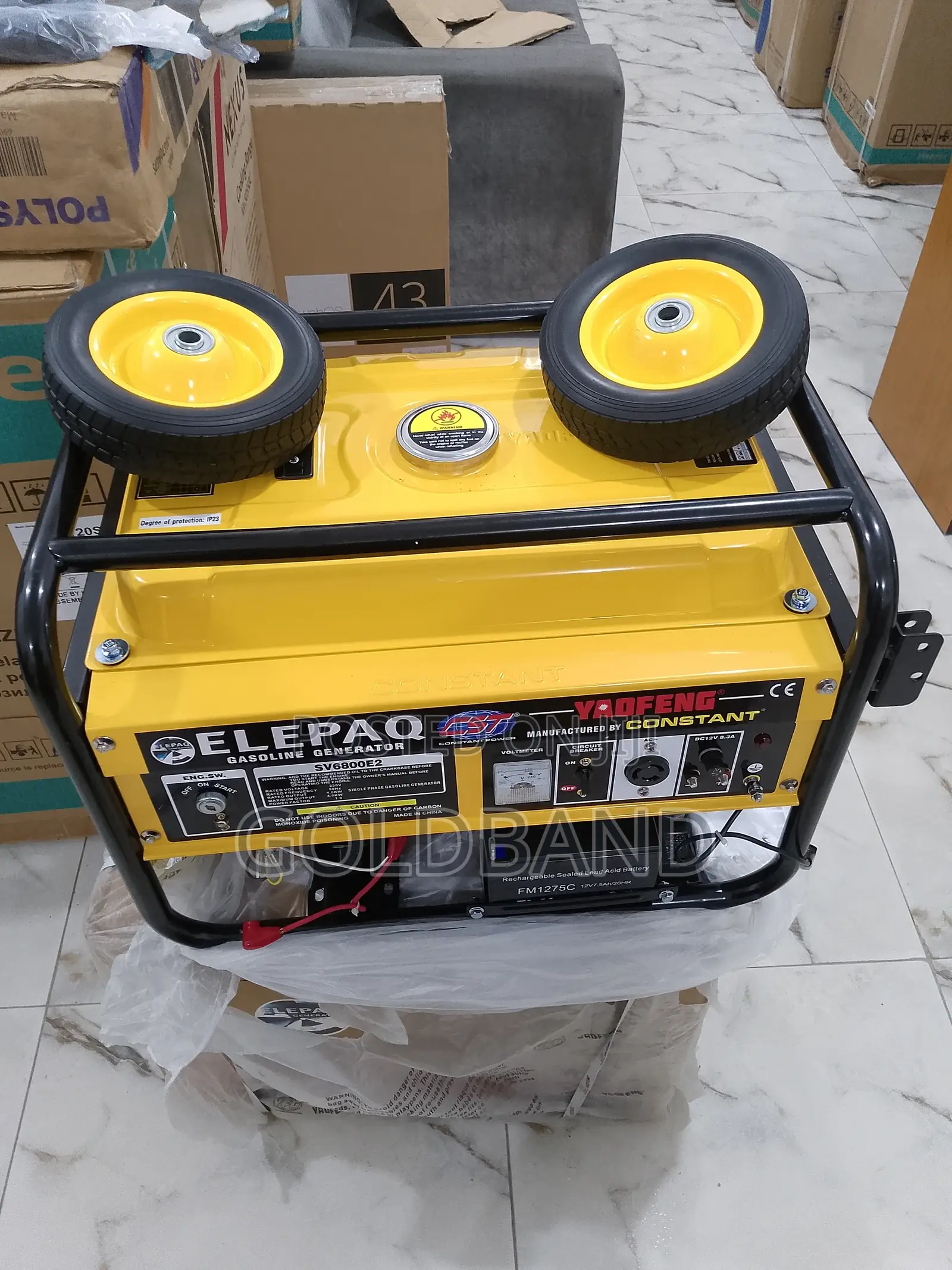 Elepaq Constant Appliance Running Smoothly Generator Sv6800