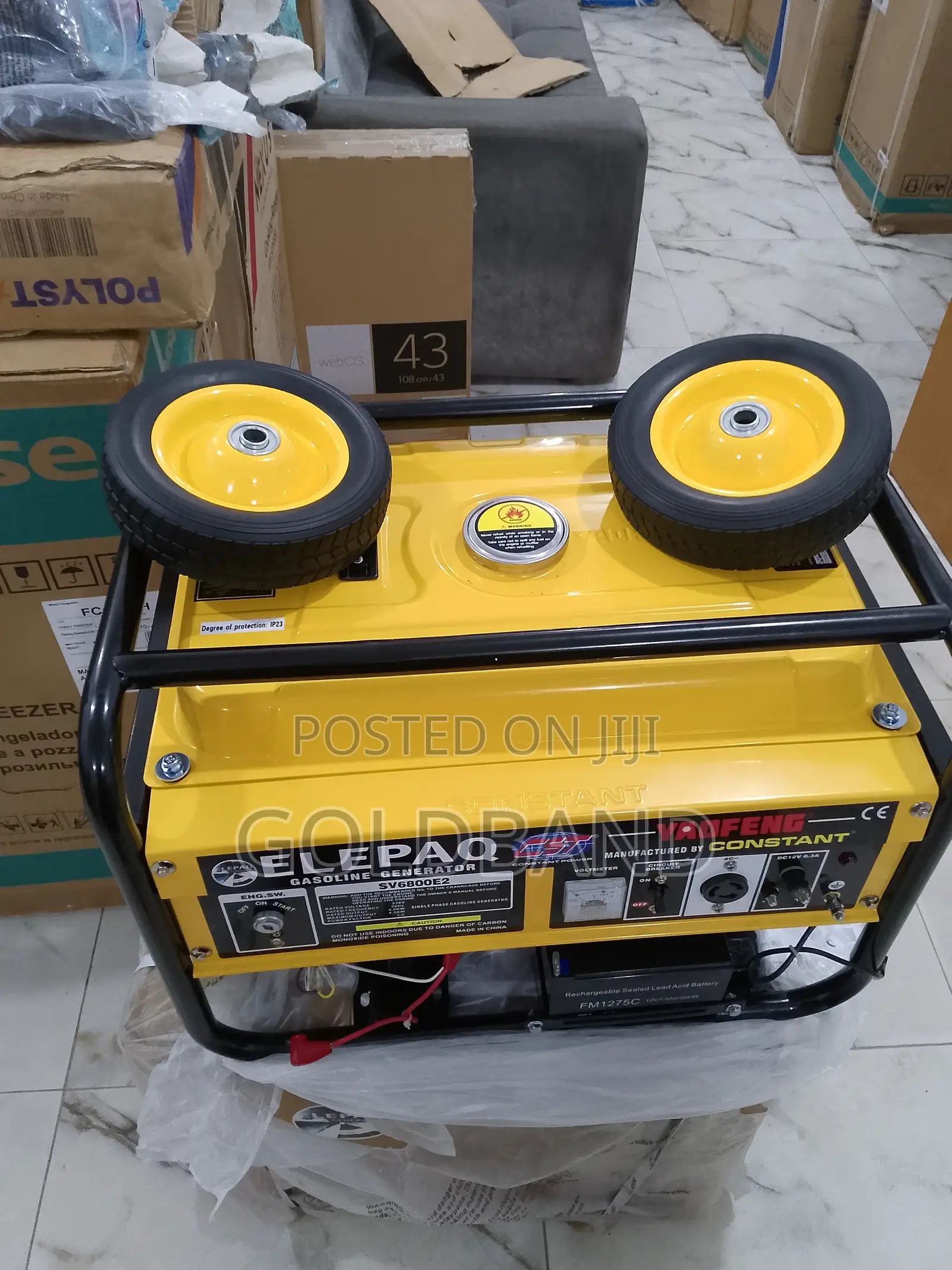 Elepaq Constant Well Designed House Generator (Sv6800)