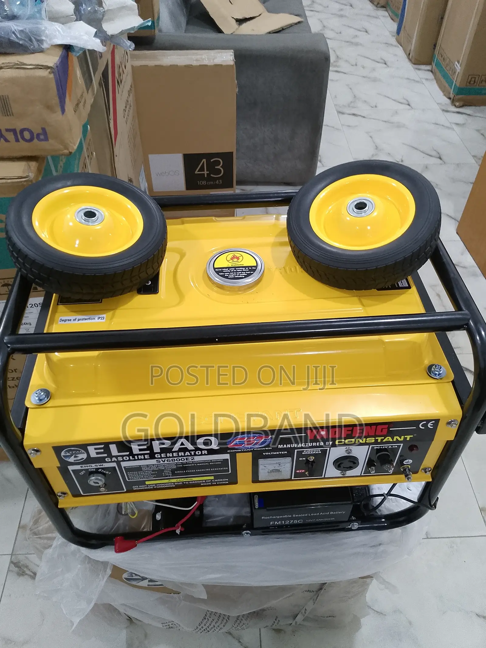 Elepaq Constant Standard House Generator (Sv6800)