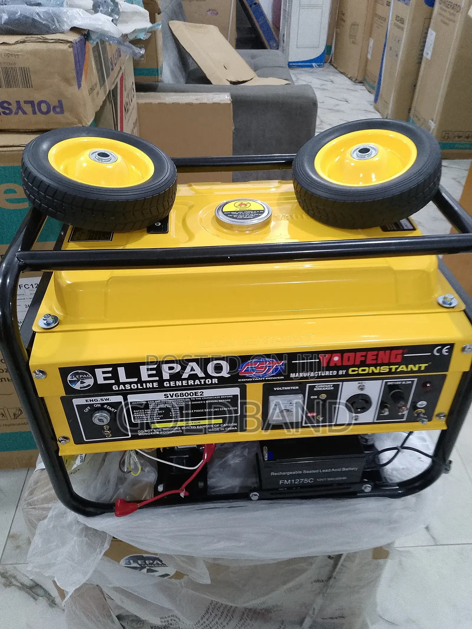 Elepaq Constant Steady Power Flow House Generator (Sv6800)