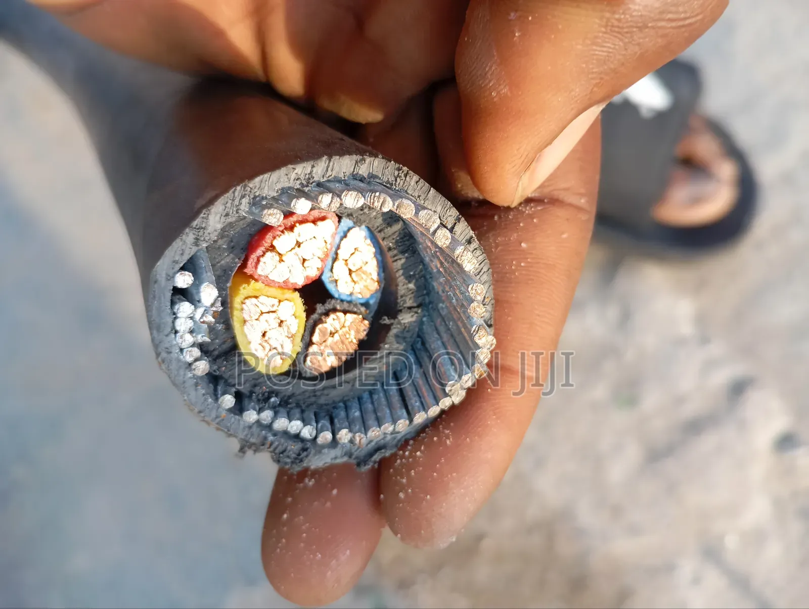 50mmx4core Armoured Cable 100% Copper