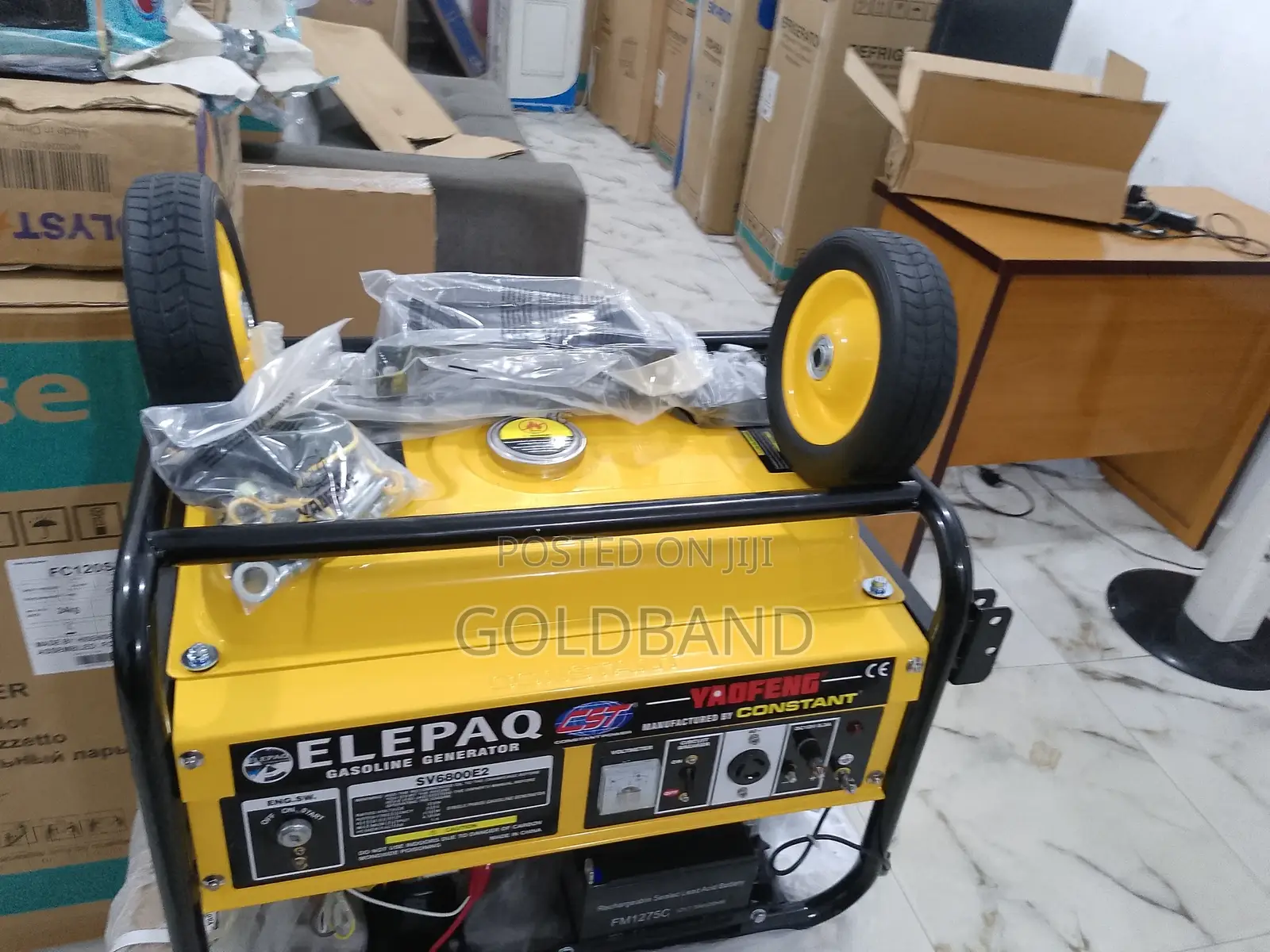 Elepaq Constant Mdern Design Gasoline Generator (Sv6800)