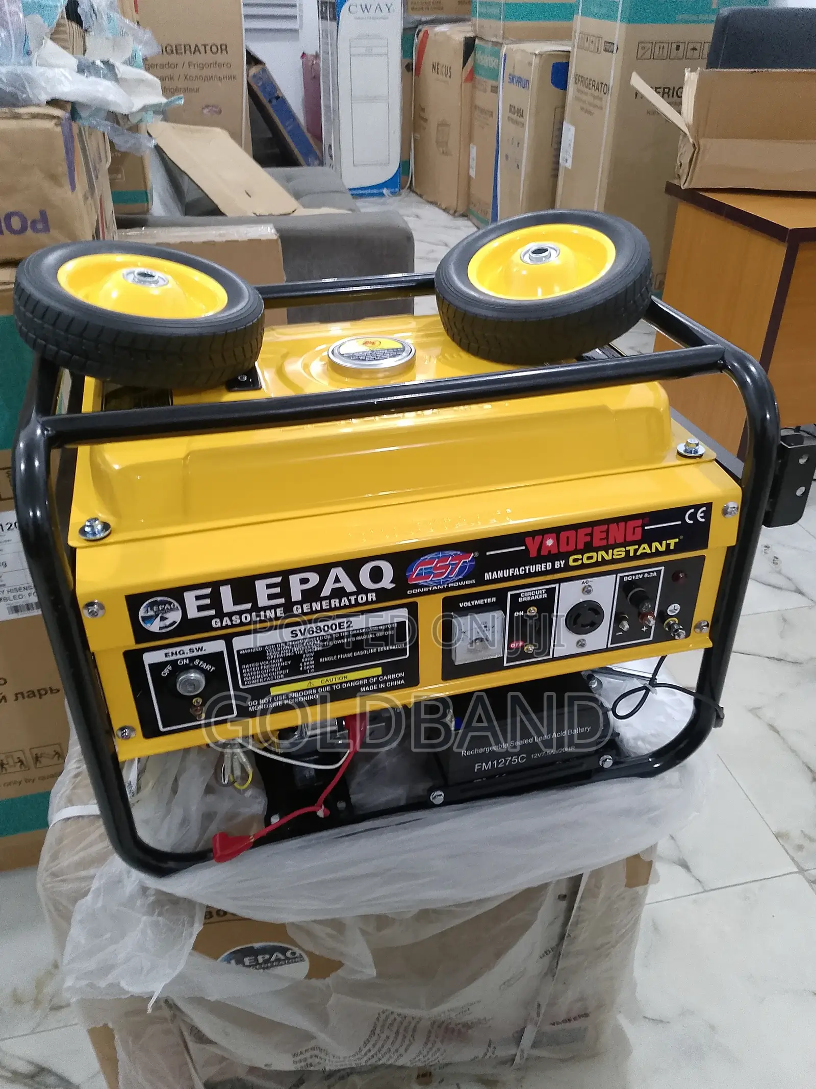 Elepaq Constant Mdern Design Gasoline Generator (Sv6800)
