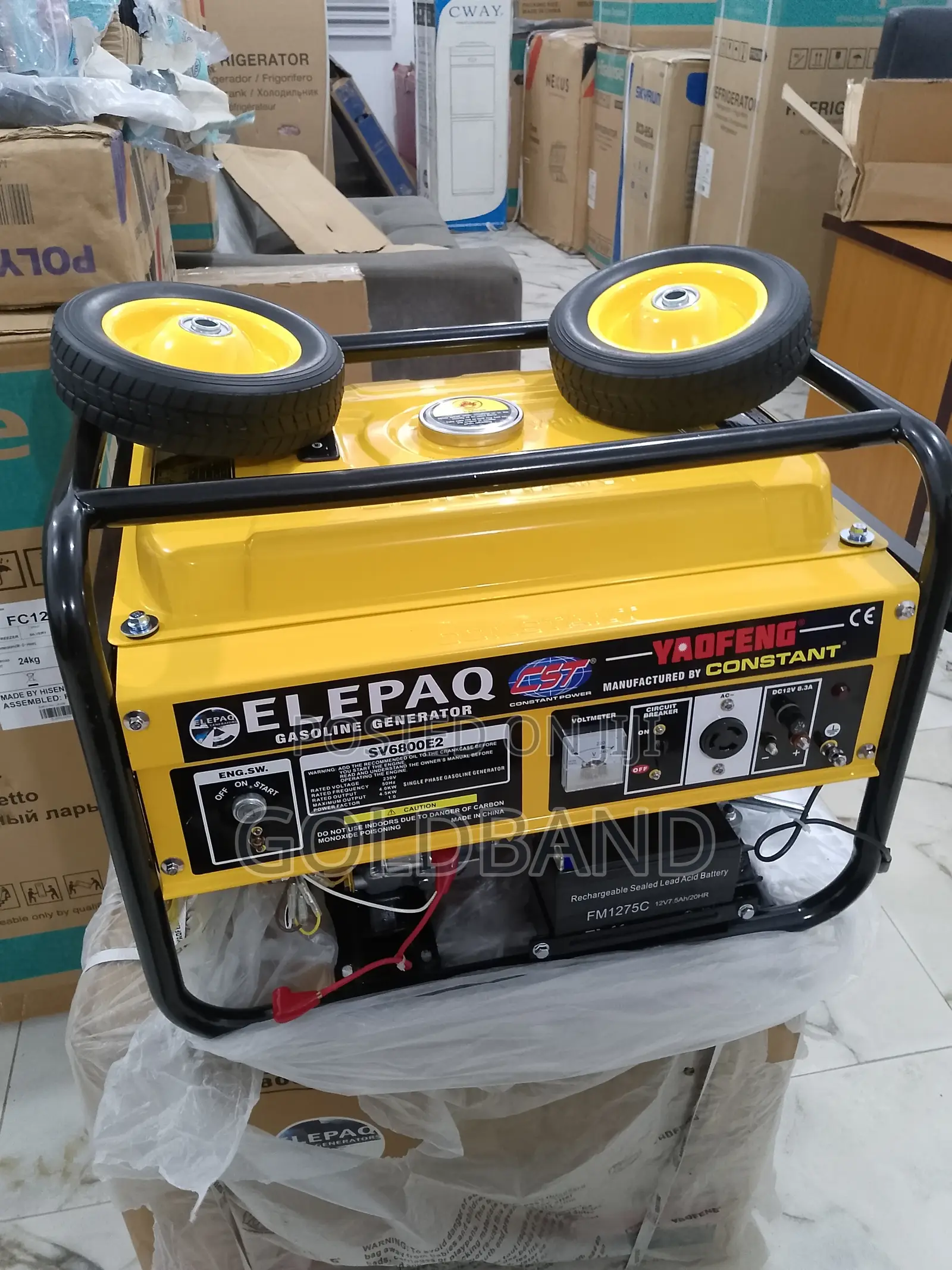 Elepaq Constant High Perfomance House Generator (Sv6800)