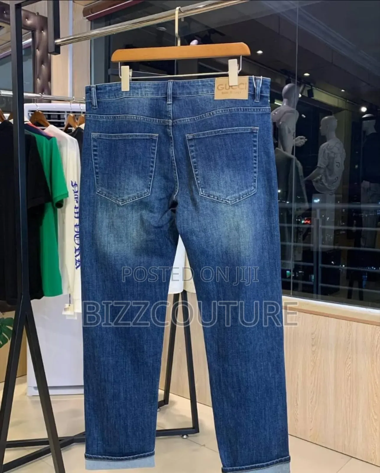 Original Gucci Jeans Available in Store