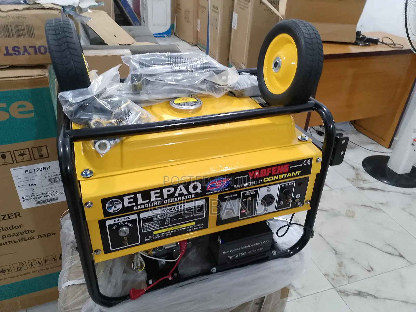 Elepaq Constant Environmental Friendly Generator (Sv6800)