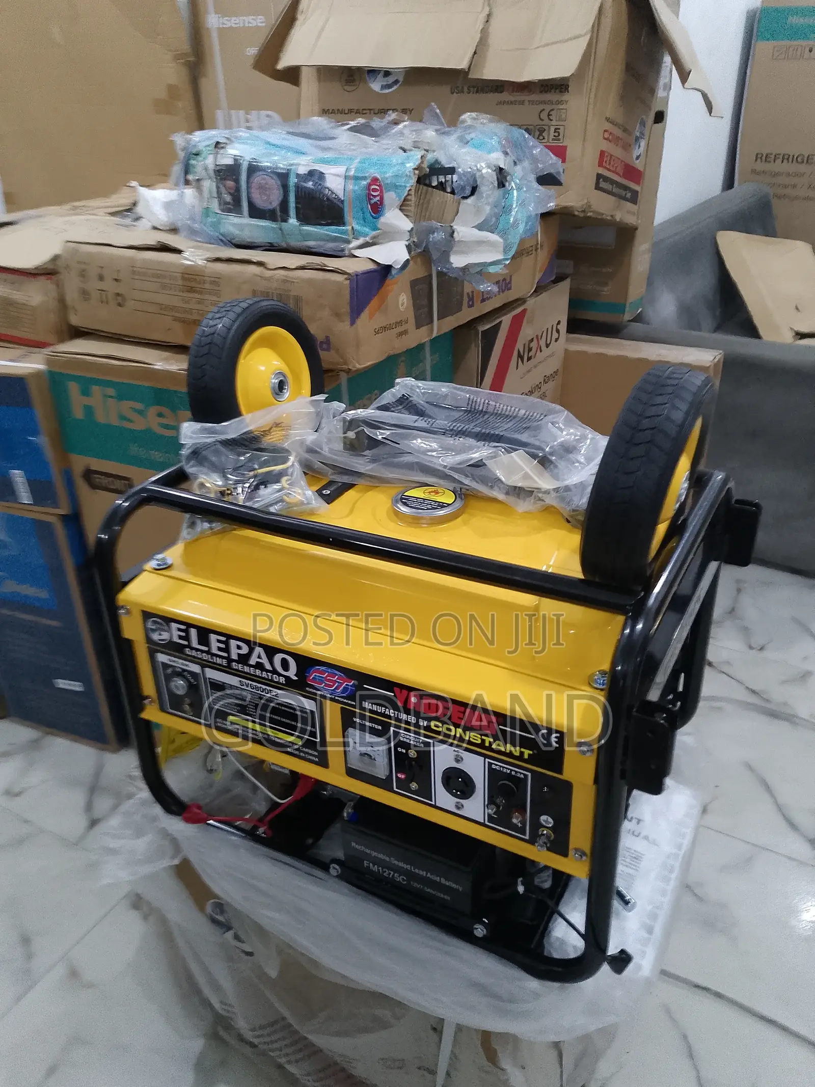 Elepaq Constant Brand New Gasoline Generator (Sv6800)