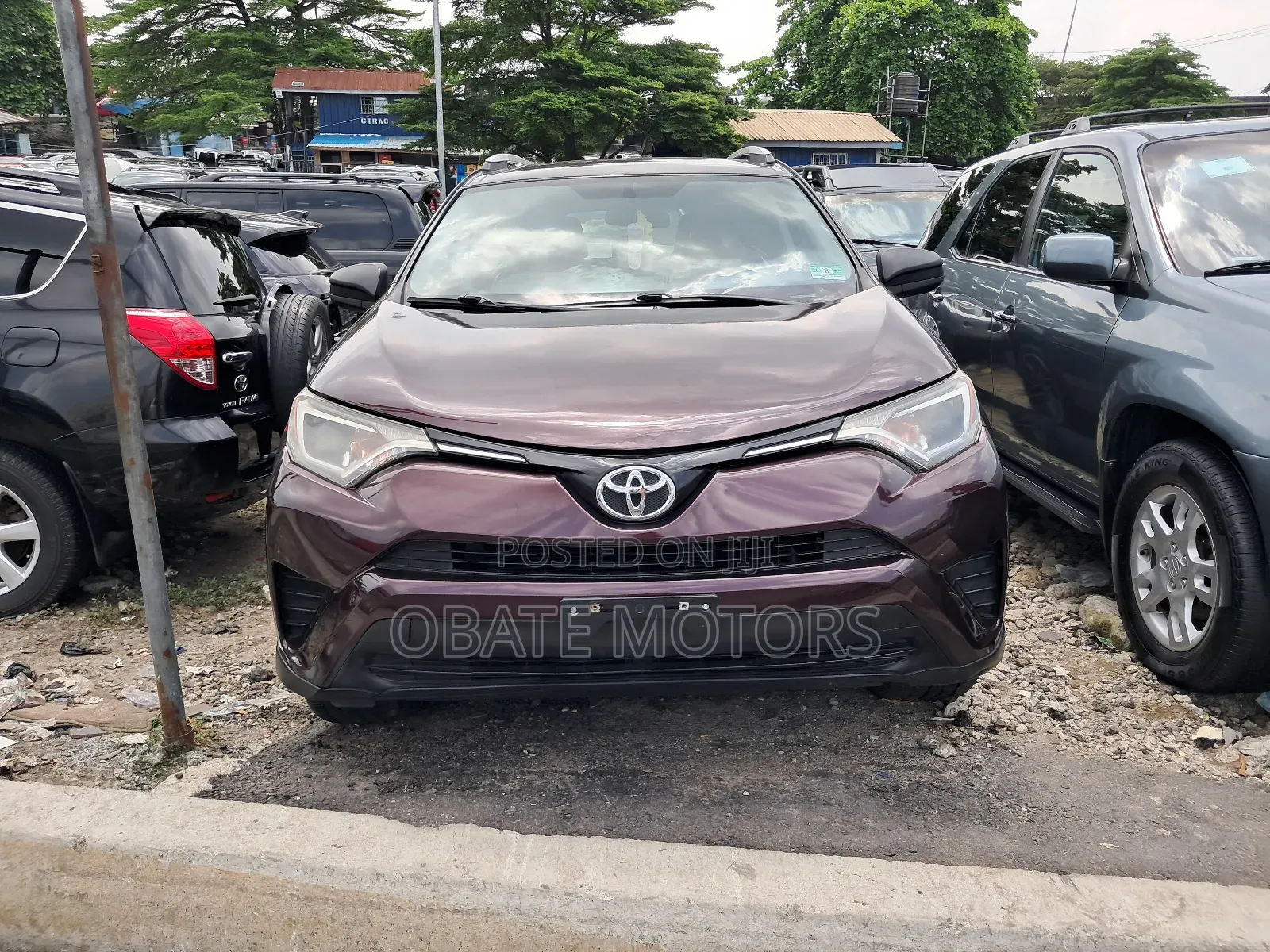 Toyota RAV4 LE AWD (2.5L 4cyl 6A) 2016 Burgundy