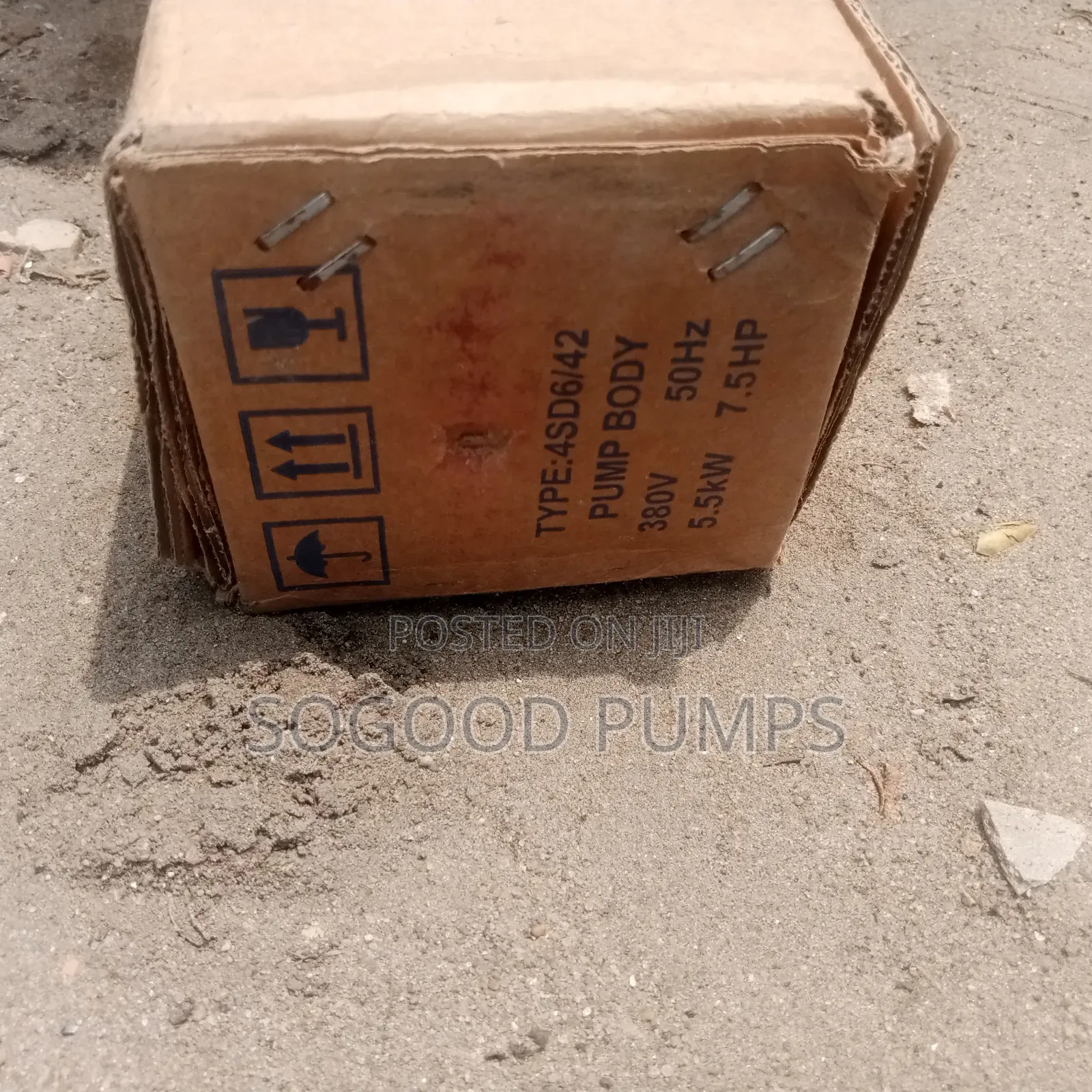 Master Submersible Pump Type 5.5kw/7.5hp