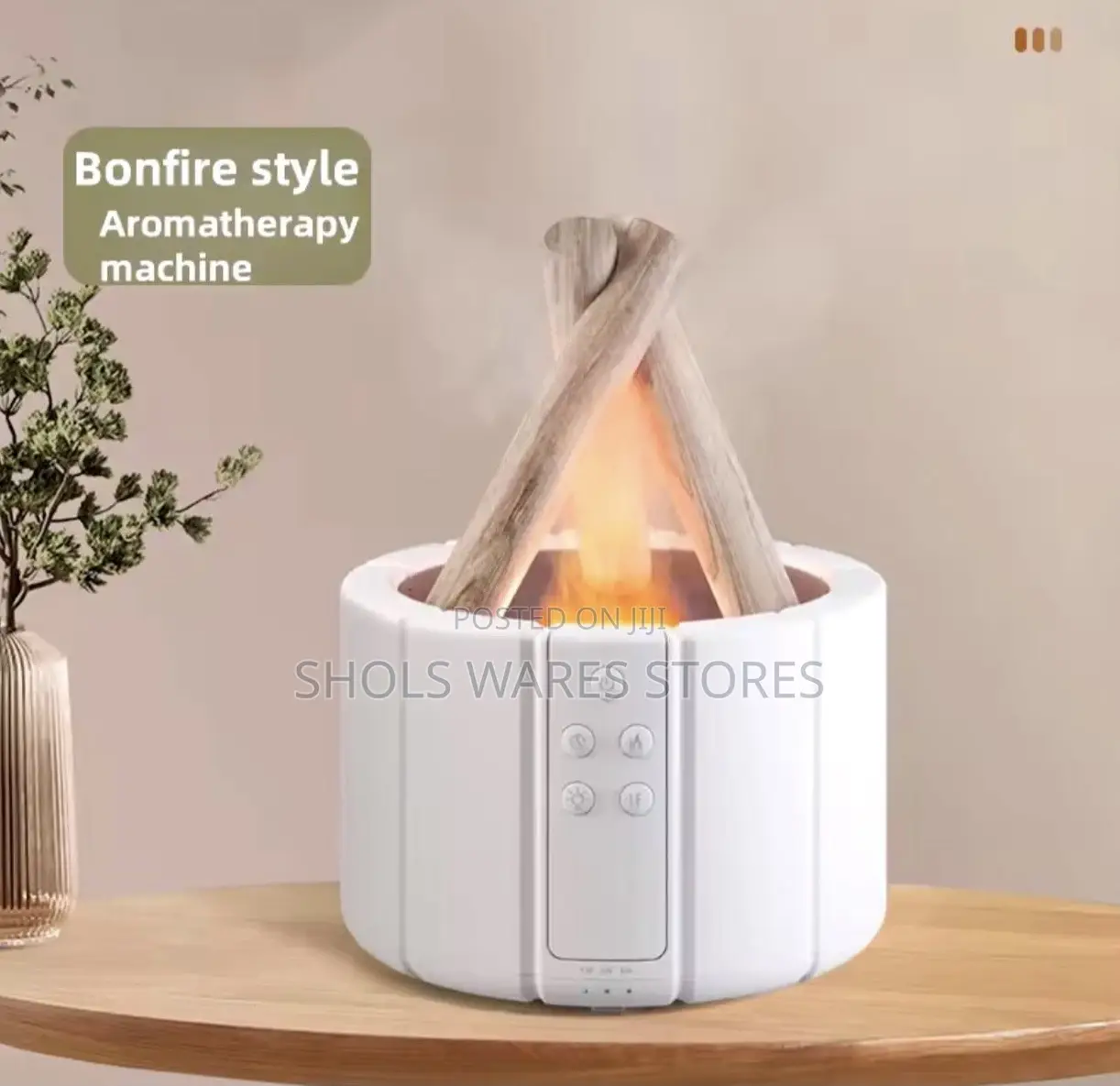 Usb Bonfire Humidifier With Flame Lamp/ Diffuser